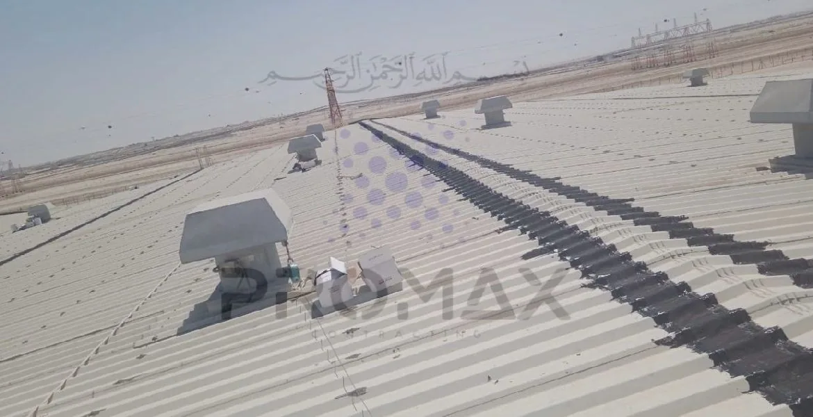 Cory Gf - metal roof waterproofing project by Promax in Dubai, UAE